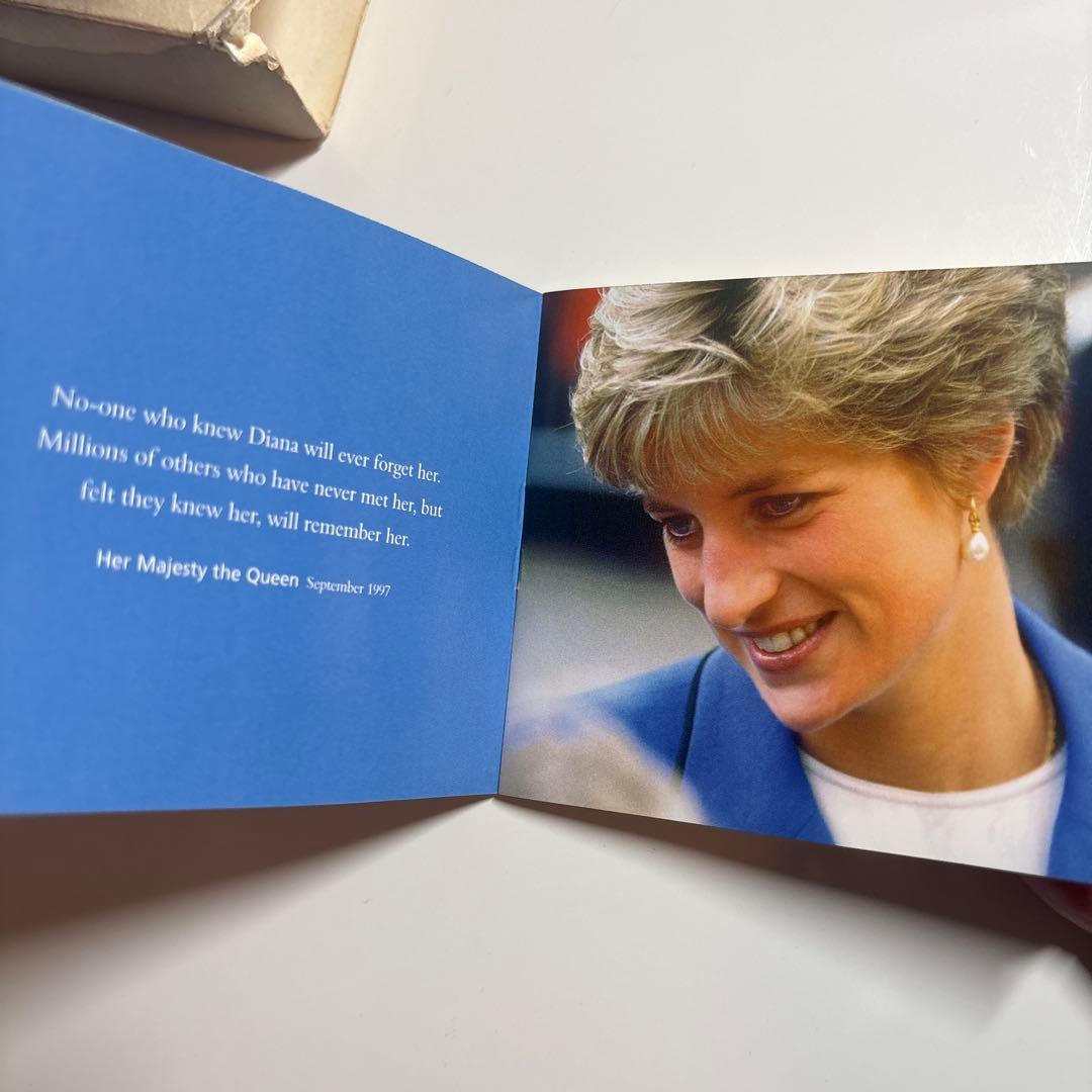 保証書付！ダイアナ妃追悼記念SILVER PROOF MEMORIAL COIN