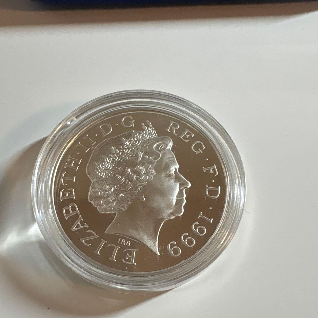 保証書付！ダイアナ妃追悼記念SILVER PROOF MEMORIAL COIN