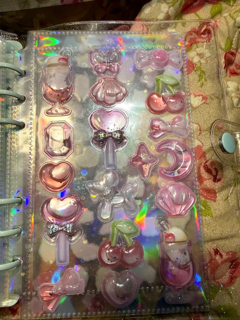 シール帳 水族館限定 A6サイズ ボンボンドロップシール