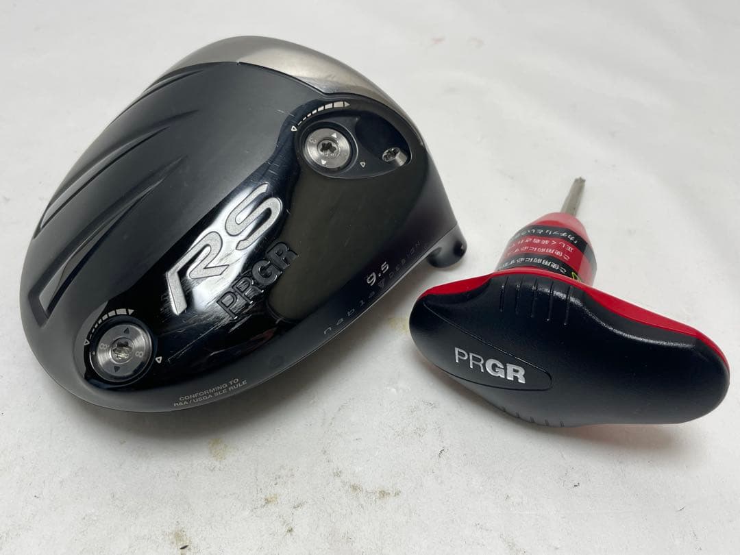 PRGR プロギア RS ドライバー 9.5度 トルクレンチ付き ゴルフ メンズ