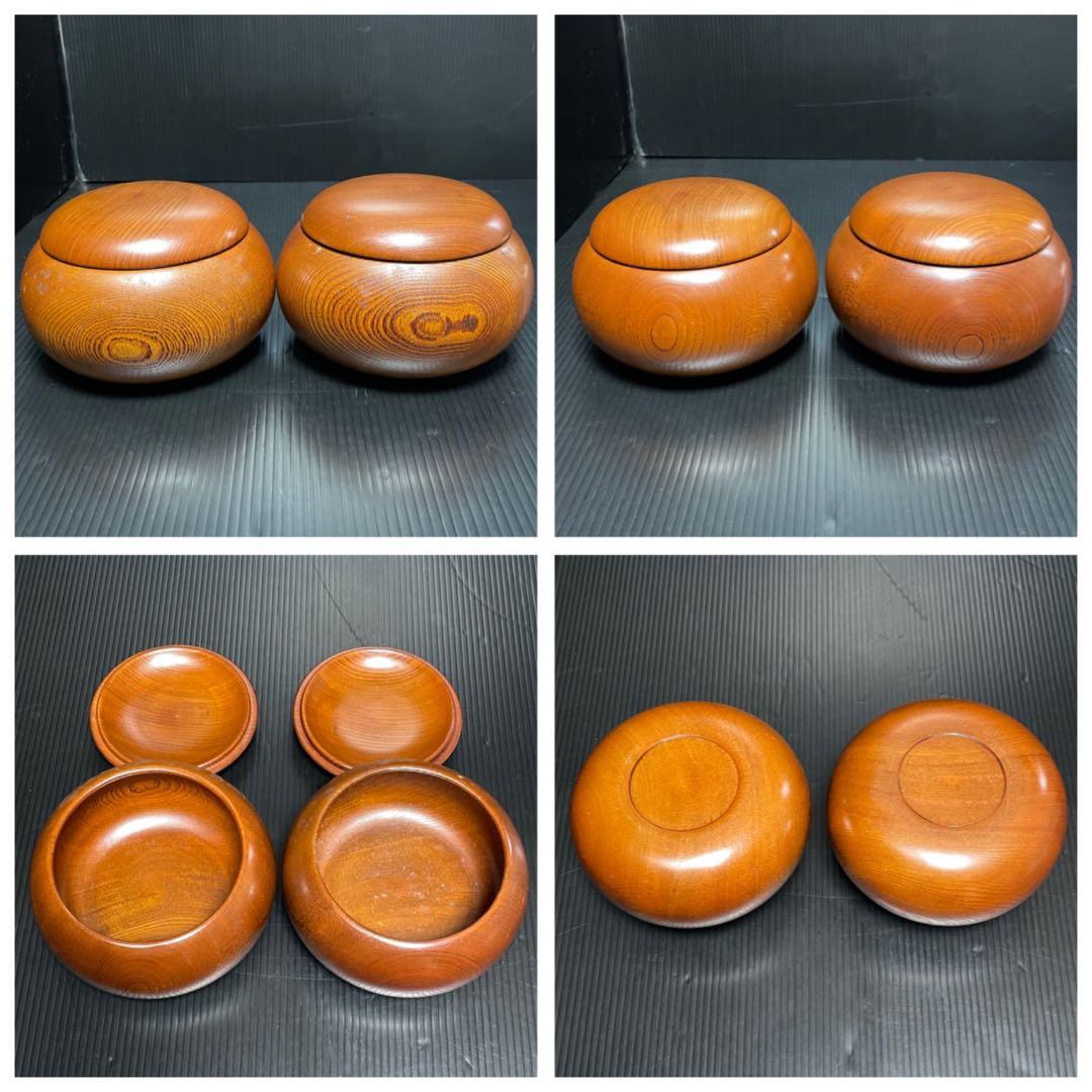 希少 極上 日向特選 本蛤 碁石 雪印 41号 那智黒 42号 大碁笥 桐箱