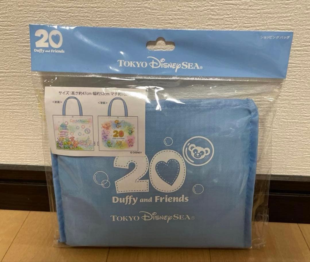 東京ディズニーシー ショッピングバッグ ハートフェルトレターズオブフレンドシップ