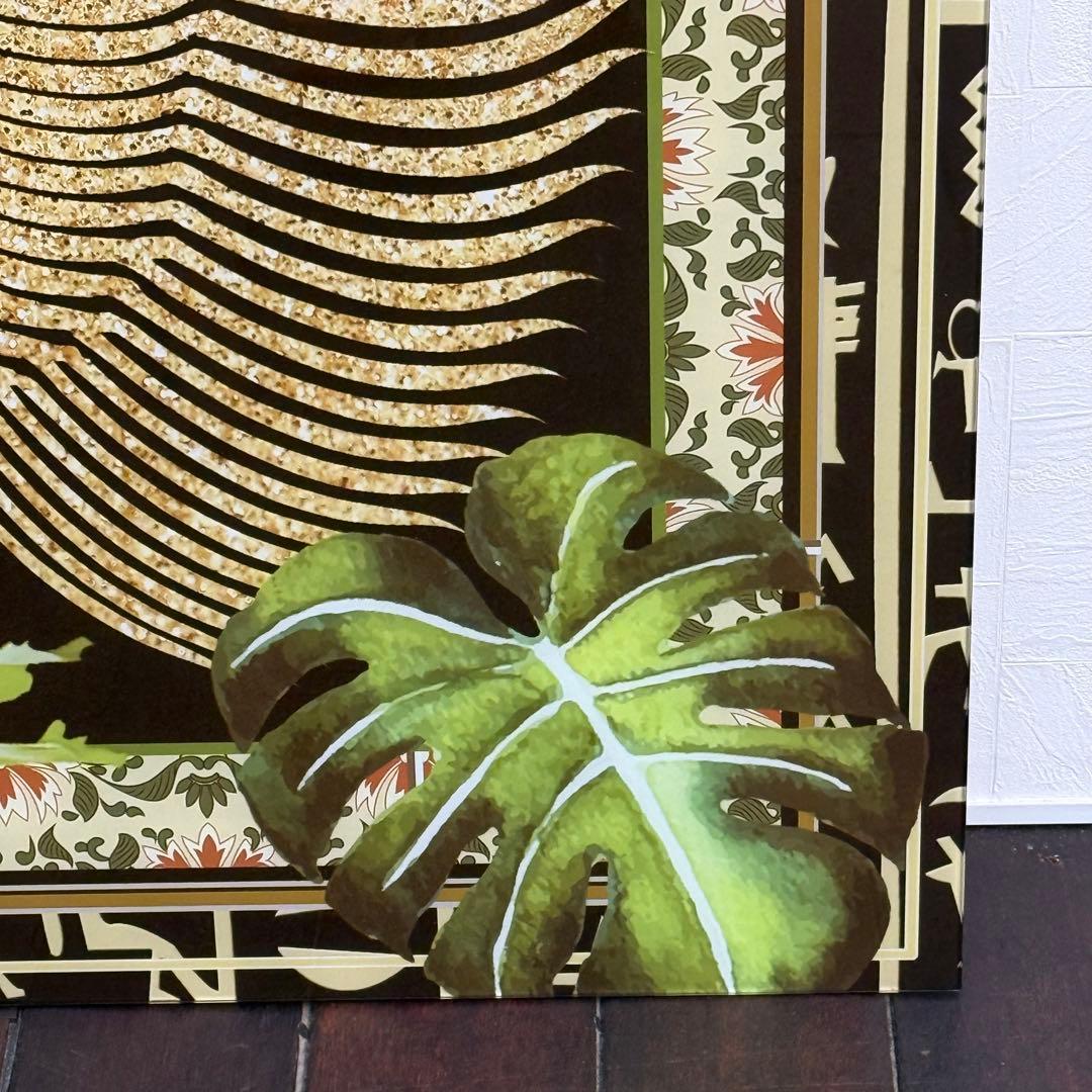 H112KZ6b 展示品 KARE カレ ガラスアート ビートルフラワー