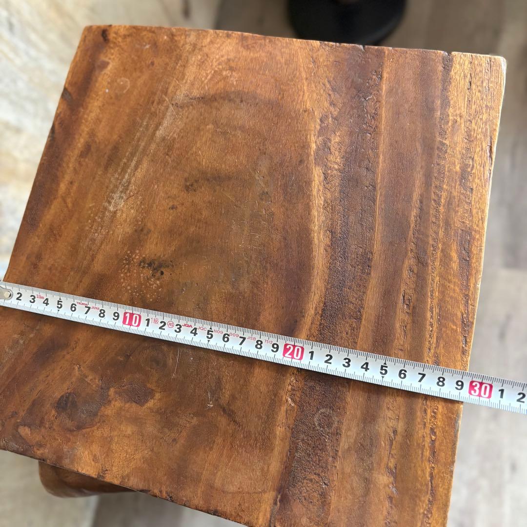 フランスヴィンテージ　木製　コラム　ペデスタル　花台　ギリシャ風