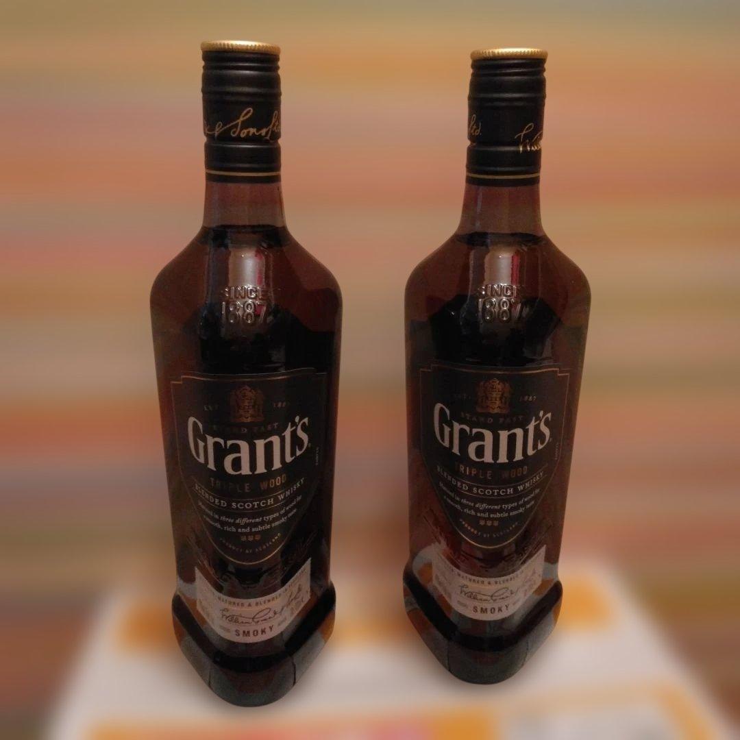 ✨終売✨グランツ✨トリプルウッドスモーキー✨スコッチ✨ウイスキー✨酒✨