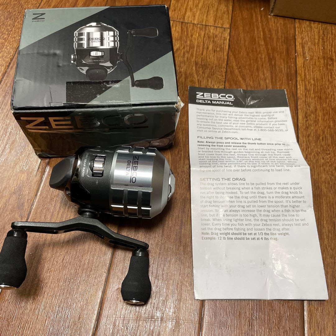 Zebco Delta ZD20A スピンキャストリール　ゼブコ　未使用