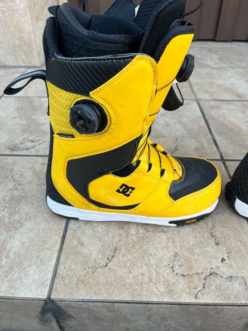 DC BOA スノーボードブーツ イエロー
