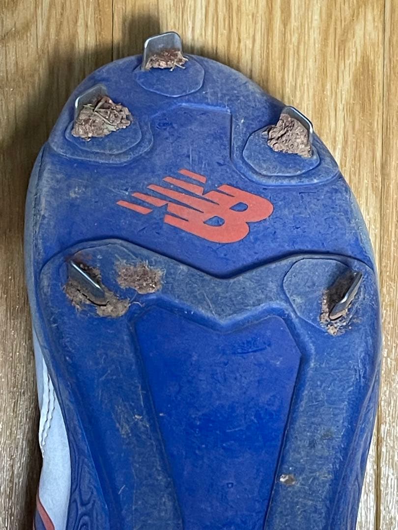 Jeff McNeil ゲーム実使用サイン入りシューズ　MLB