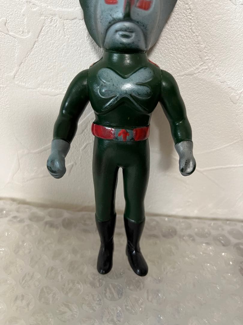 ⚠️当時物・レア　超人バロムワン　パチソフビ　贋作　昭和レトロ　ミドルサイズ