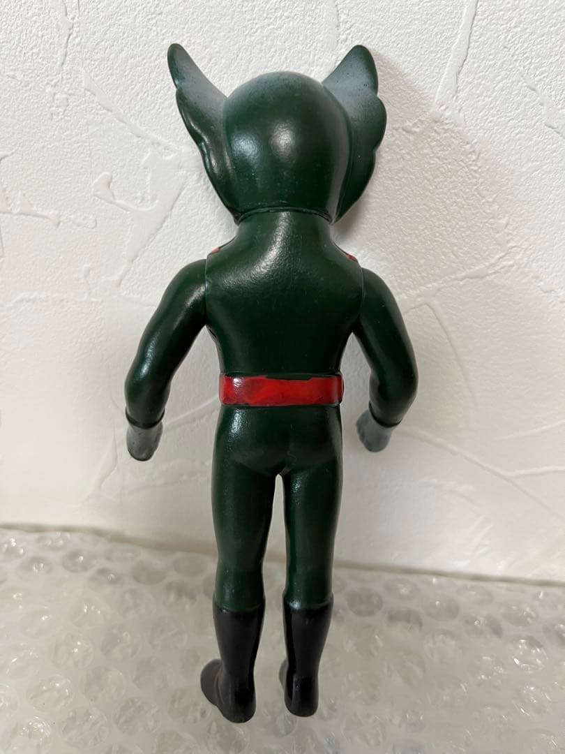 ⚠️当時物・レア　超人バロムワン　パチソフビ　贋作　昭和レトロ　ミドルサイズ