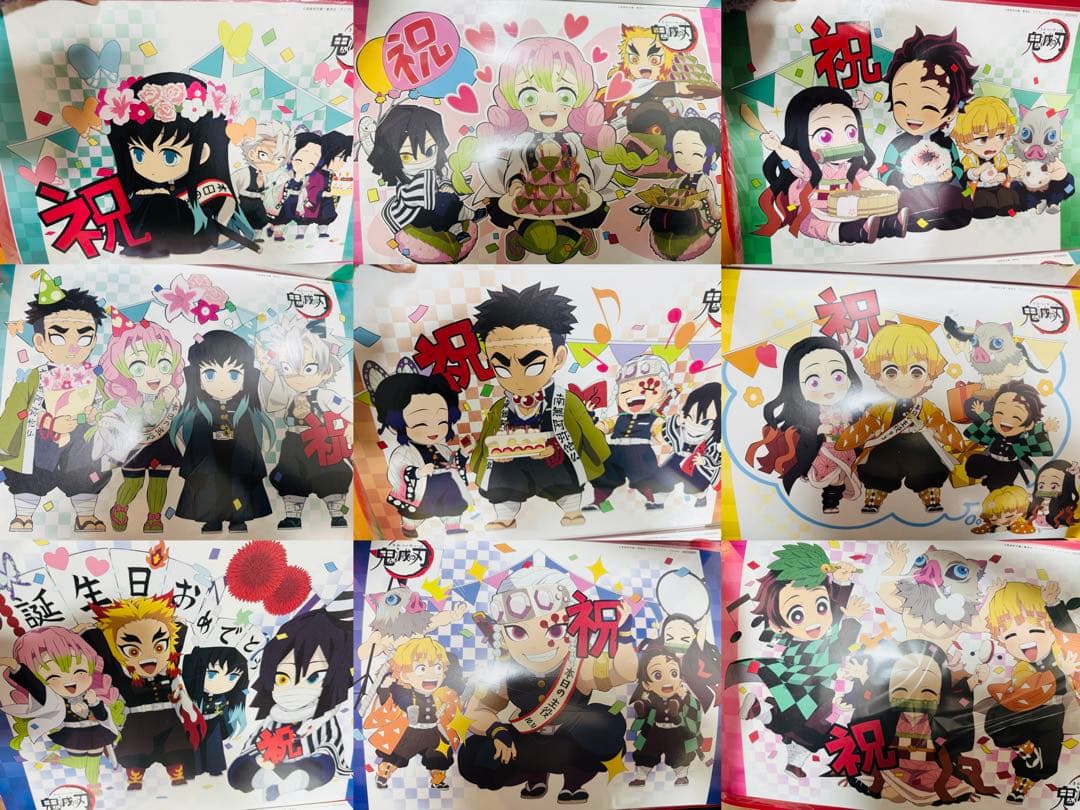 鬼滅の刃 ufotable カフェ ランチョンマット まとめ売り 60枚以上