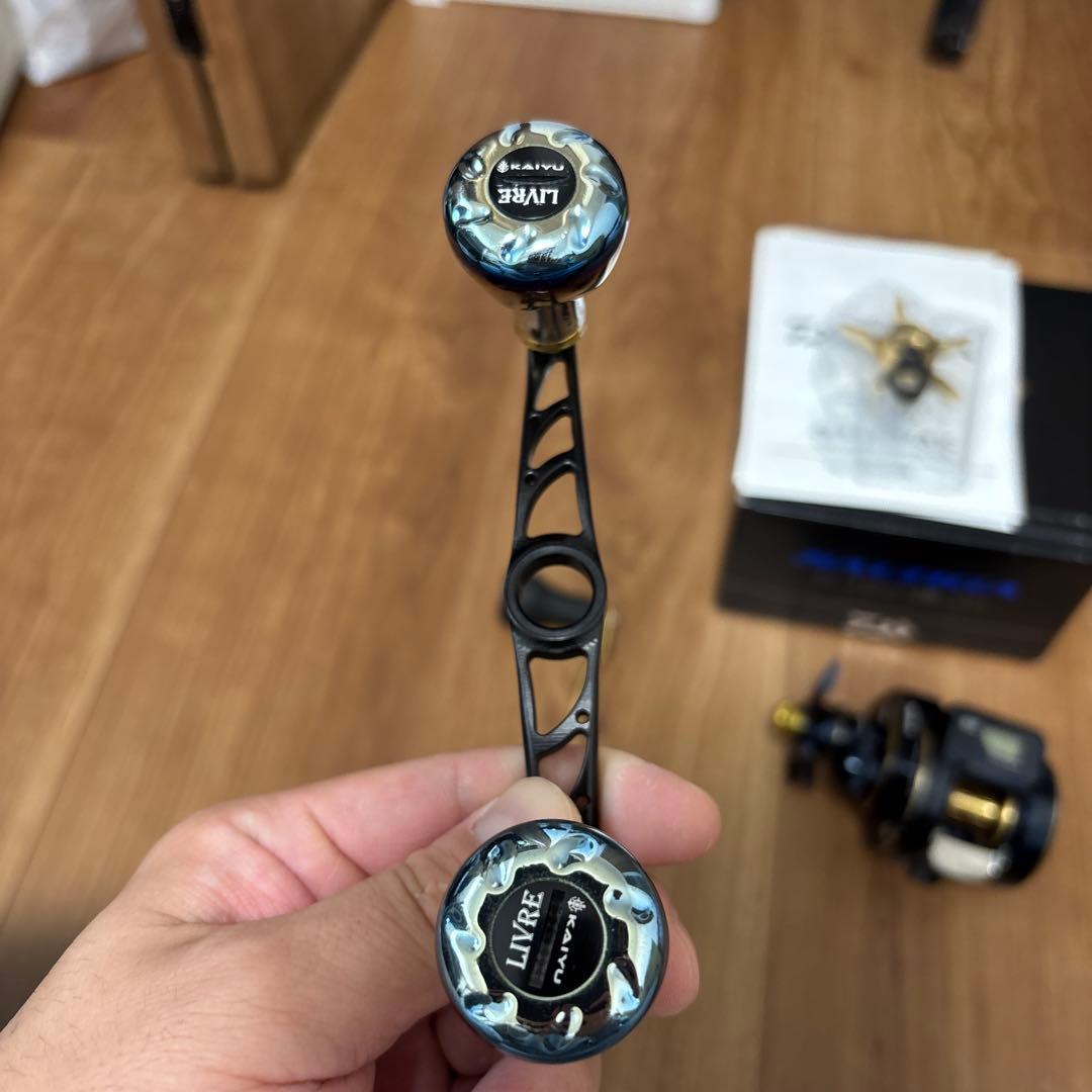 ダイワ　ソルティガ IC100LDH リブレ海遊ハンドル付き