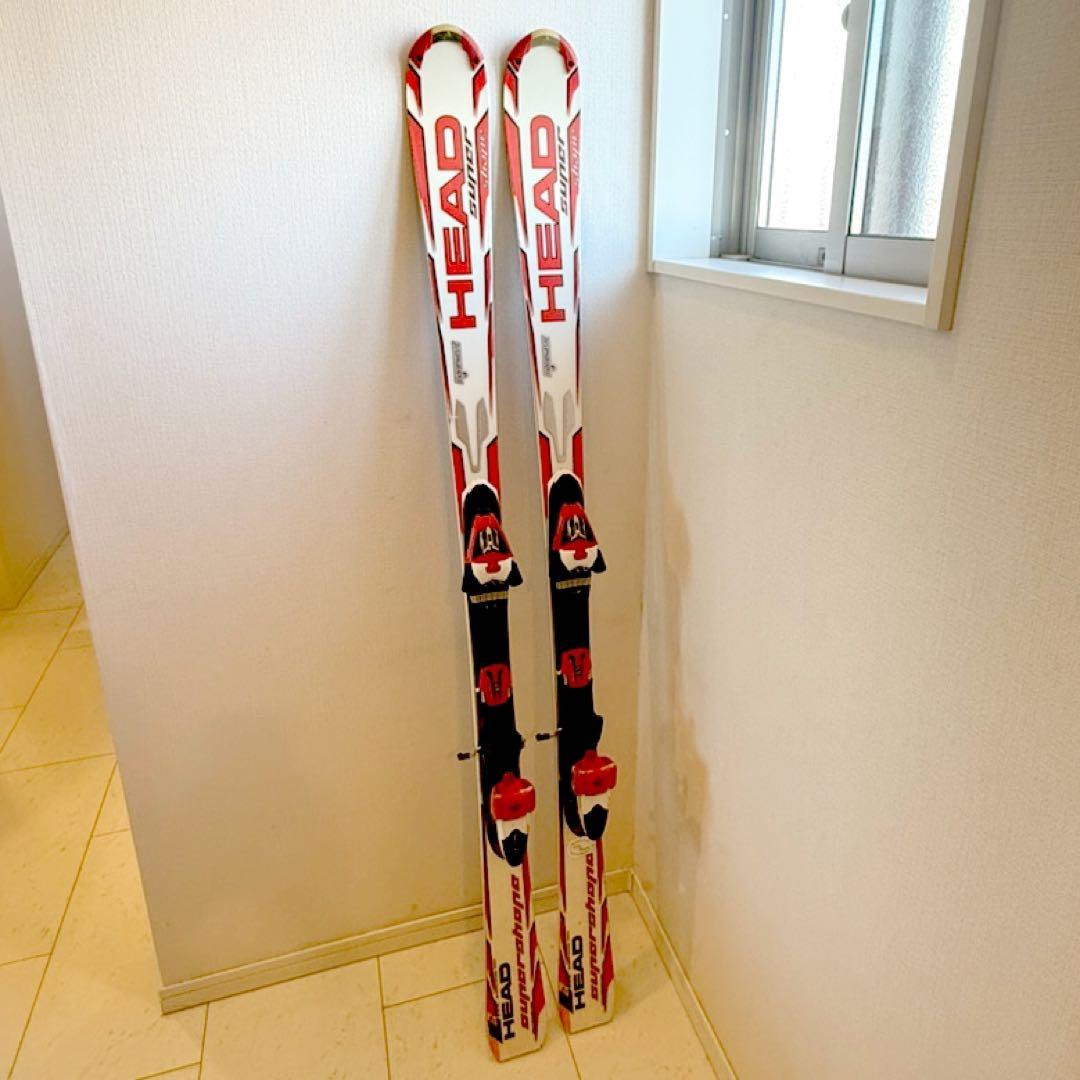 スキー板 165cm ブーツ ストック 手袋ゴーグル WAX ケース 7点セット