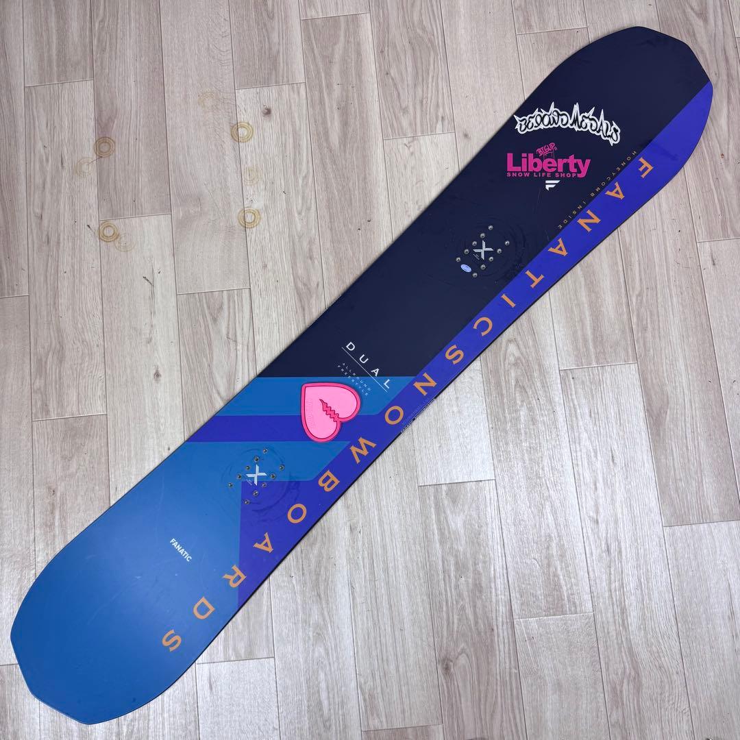 FANATIC DUAL スノーボード 154cm 美品
