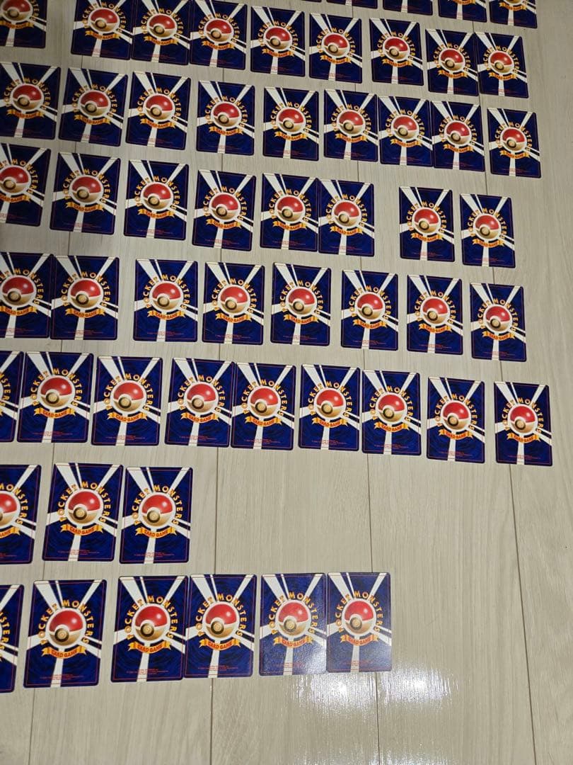 ポケモンカード　旧裏　トレーナーカード　まとめ売り　109枚