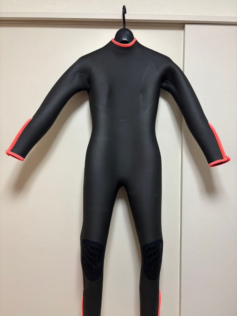 沖縄潜水オーダーメイドレディースセミドライウェットスーツ ブラック