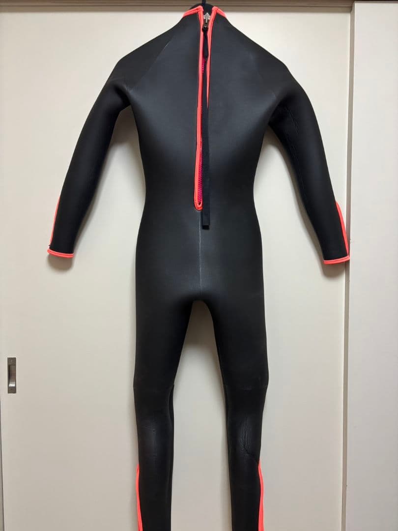 沖縄潜水オーダーメイドレディースセミドライウェットスーツ ブラック