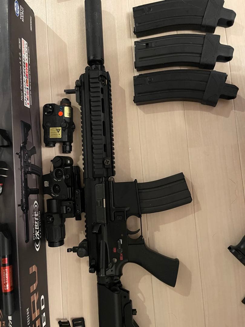 東京マルイHK416 DEVGRU次世代電動ガン＆豪華カスタムフルセット,即戦力