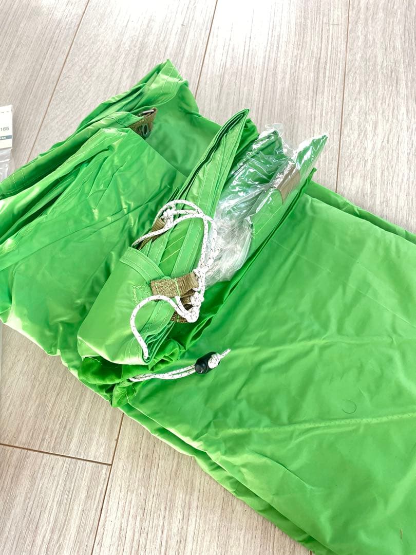 『新品』mont-bell Mini Tarp HX ポール付き　タープ