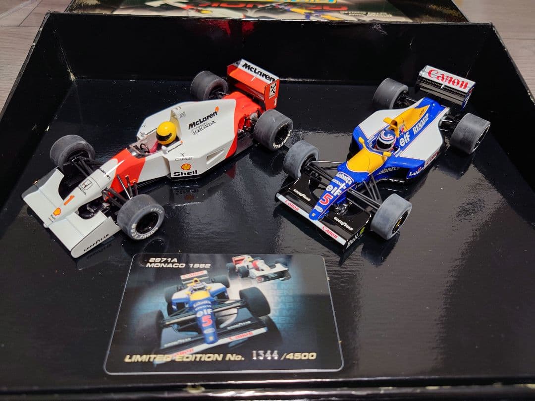 Scalextric Monaco 1992 限定版 2台セット 1/32