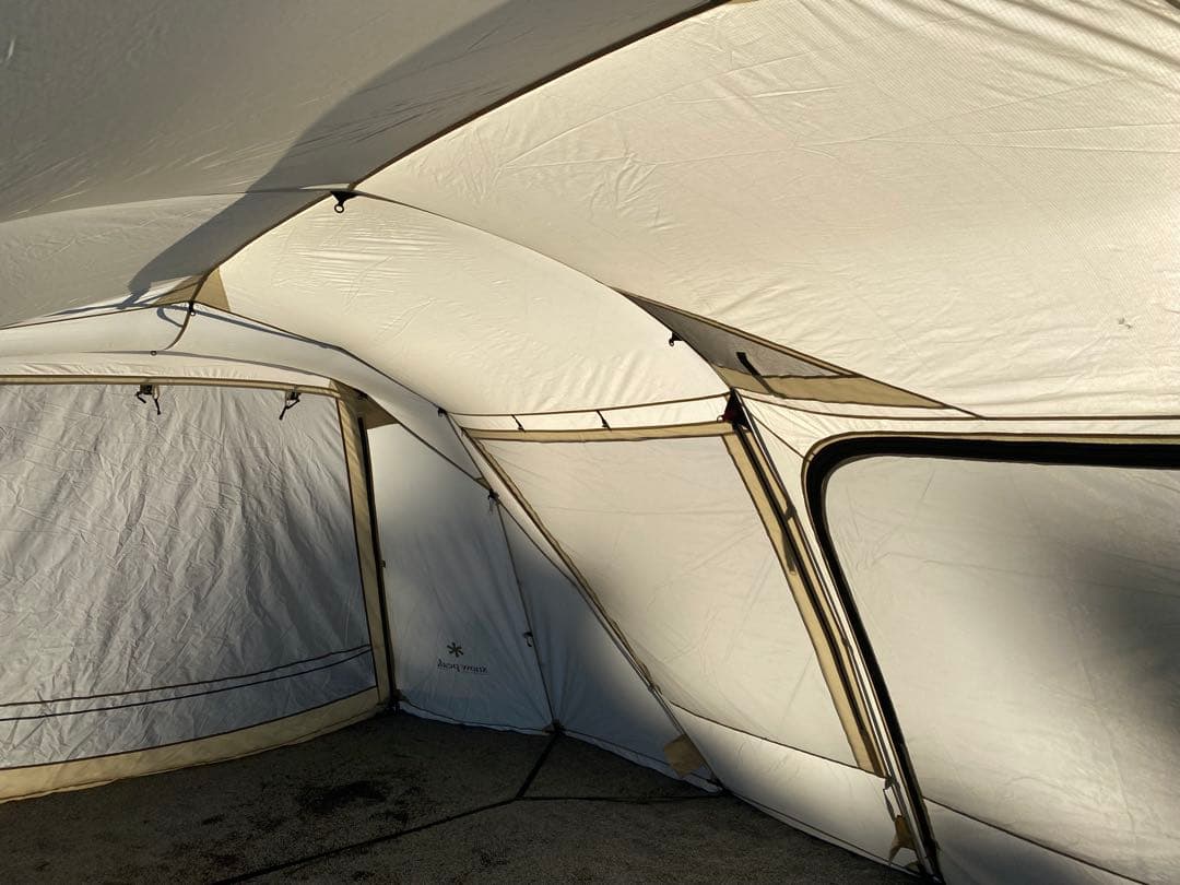 雪峰祭ランドロックPro アイボリー　専用マット、シート付　インナーテント未使用