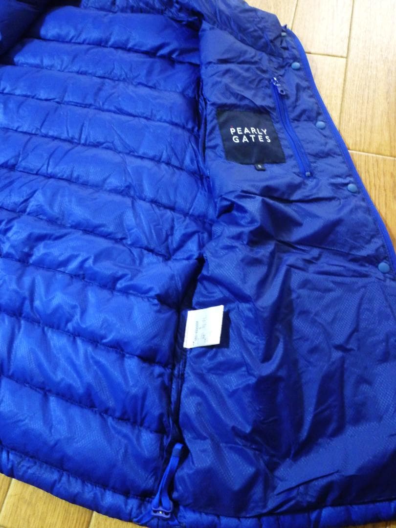 パーリーゲイツ PEARLY GATES☆2way ライト ダウンジャケット☆０