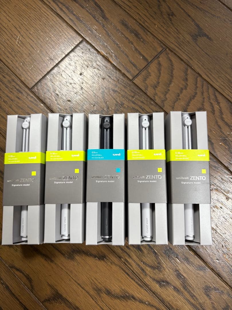 uniball ZENTO ユニボールゼント シグニチャーモデル 5本