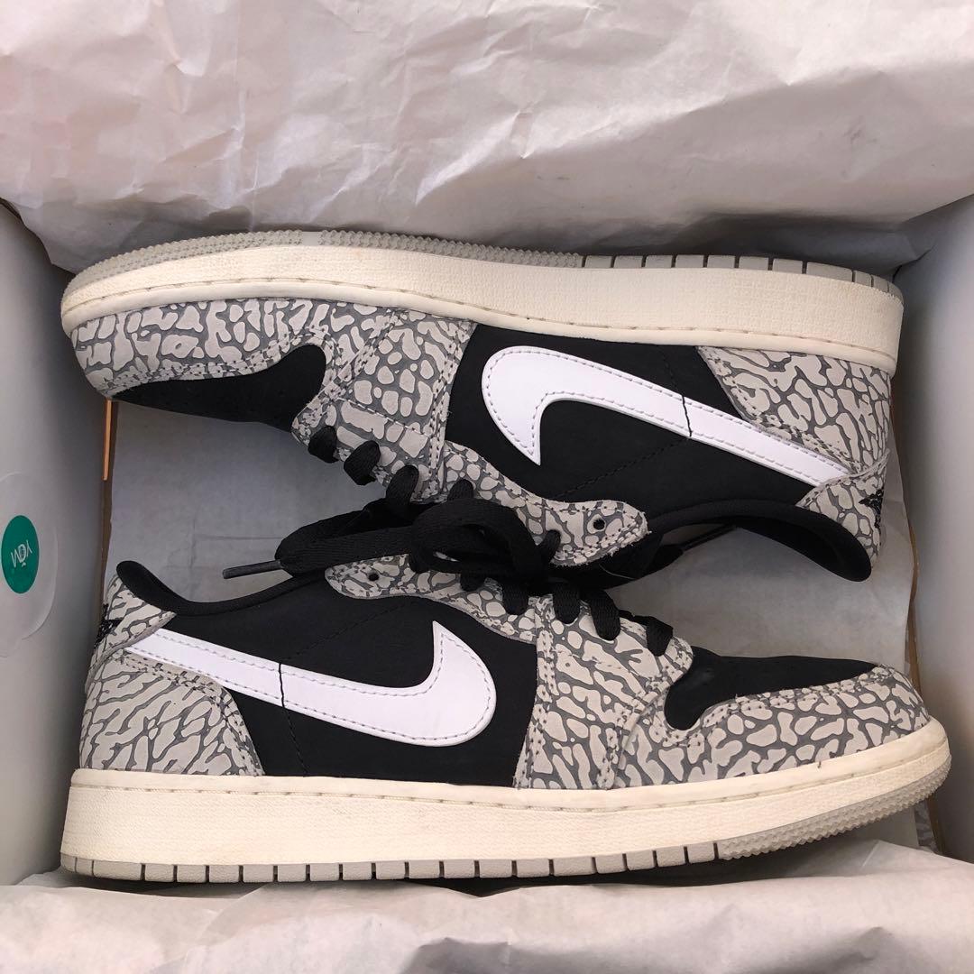 Nike Air Jordan 1 ブラック/ホワイト/グレー