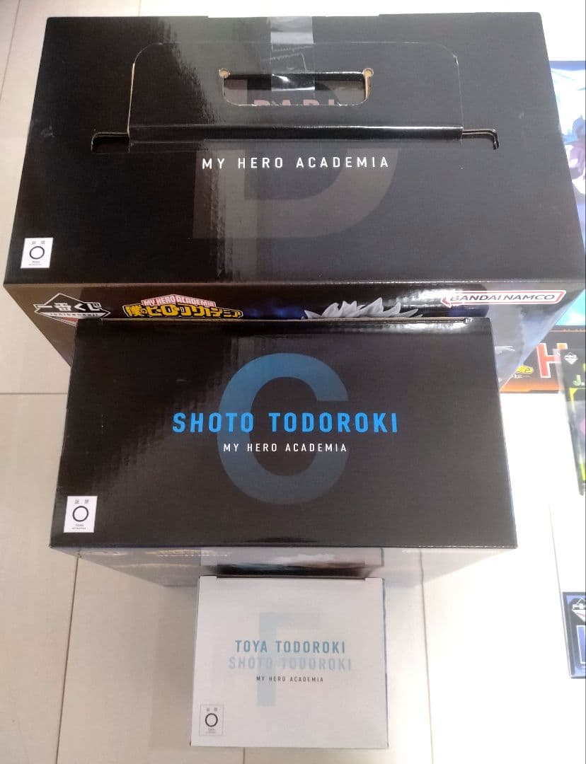 【未開封】一番くじ ヒロアカ C賞 D賞 F賞 轟焦凍 荼毘 コンプセット