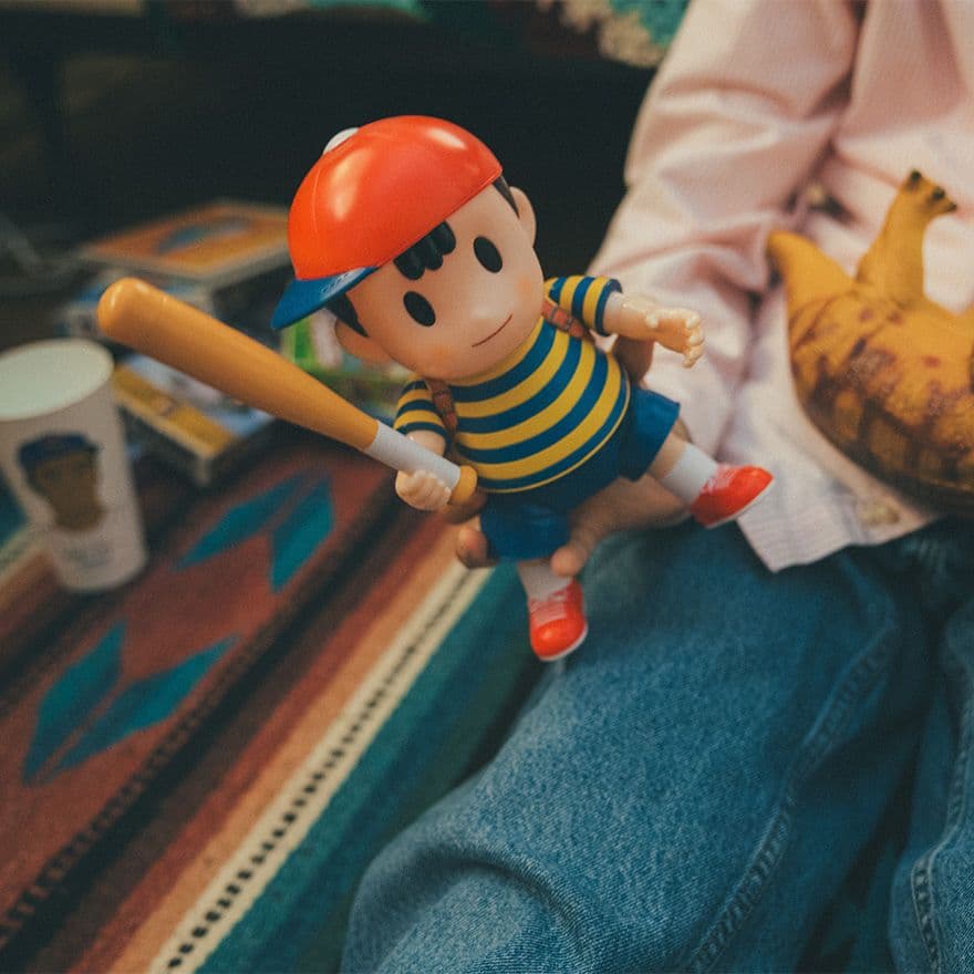 ク*。様 ほぼ日MOTHER ソフビ（フルアクション）MOTHER2 ネス 新品