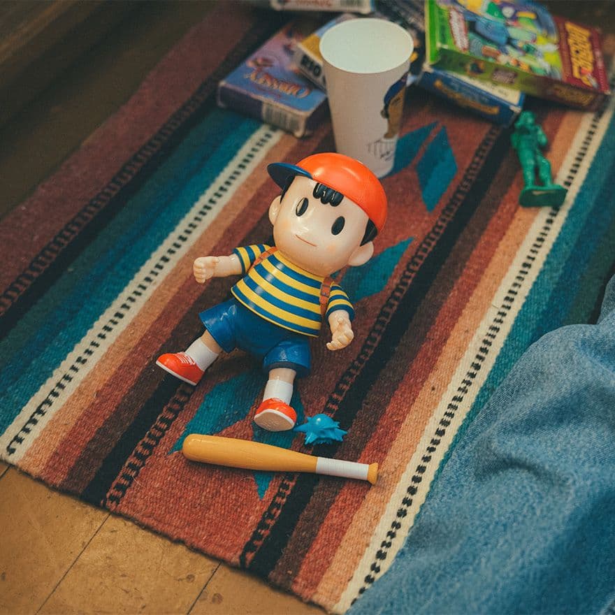 ク*。様 ほぼ日MOTHER ソフビ（フルアクション）MOTHER2 ネス 新品