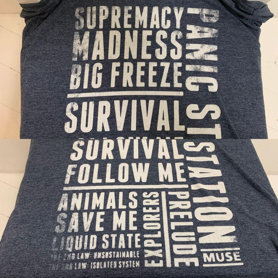 MUSE ミューズ 2012s The 2nd Law Album Tシャツ M