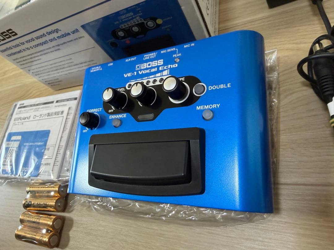 【新品同様・おまけ純正アダプター付き】BOSS VE-1 & PSA-100