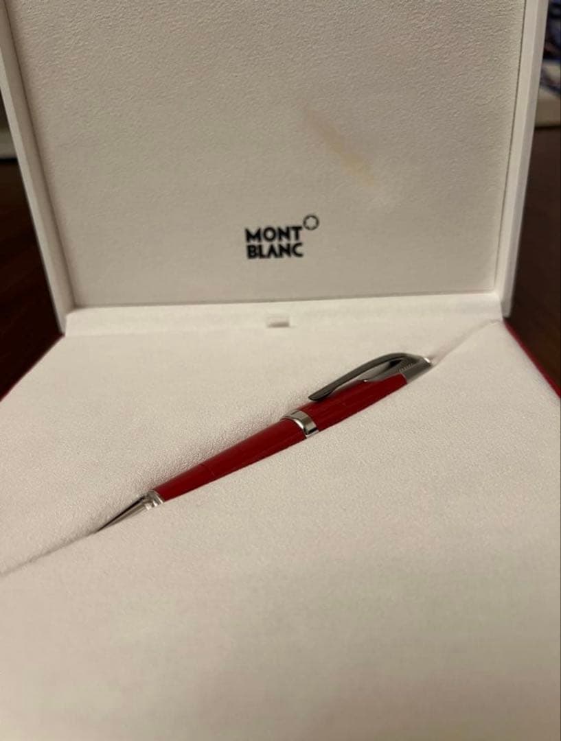 【新品未使用】モンブラン グレートキャラクターズエンツォ・フェラーリ ボールペン