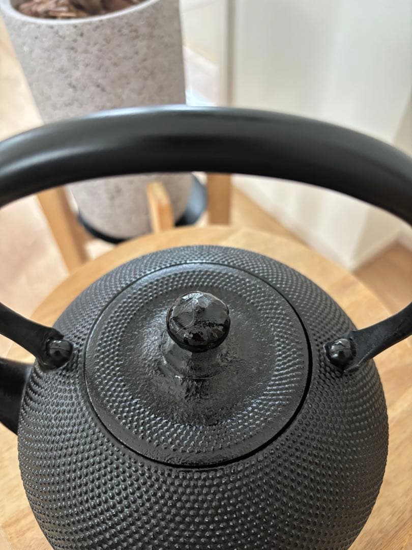 南部鉄器 鉄瓶 アラレ 1.2L