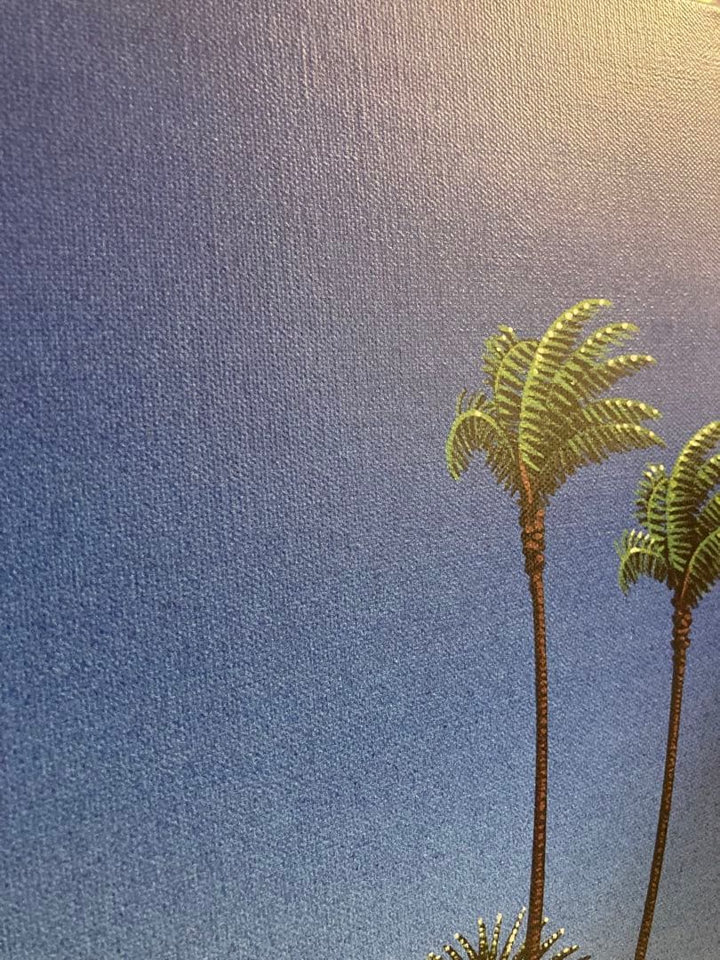 永井博　ファブリックパネル