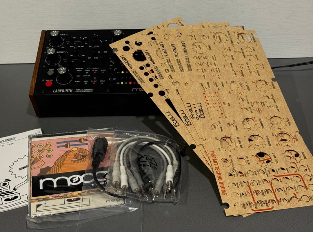 moog labyrinth シンセサイザー アナログ moog