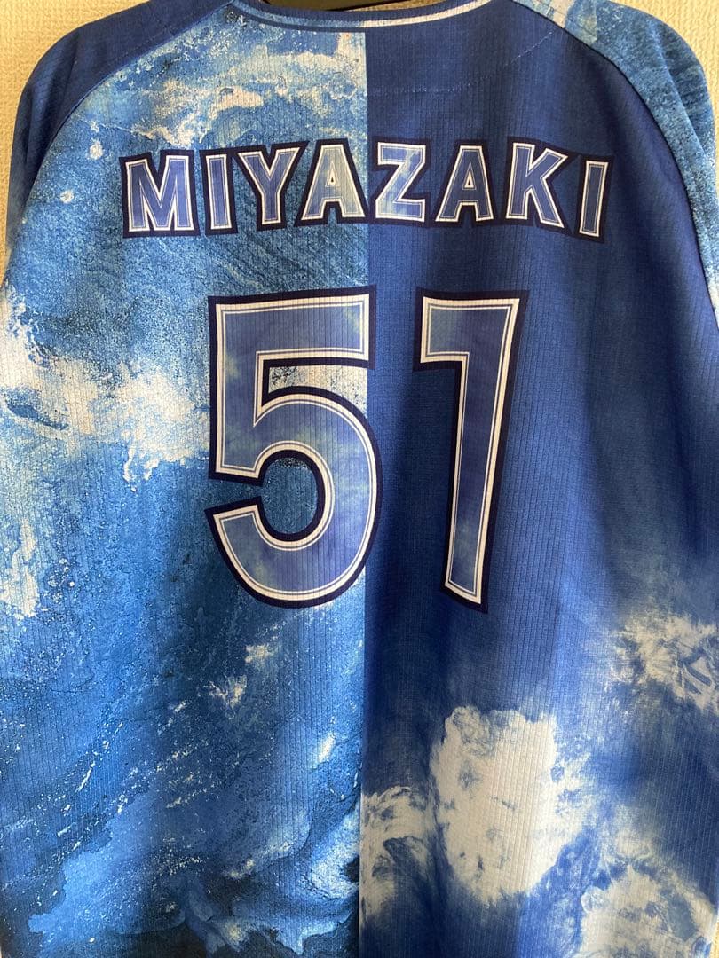 横浜DeNAベイスターズ　51 宮崎敏郎選手　スターナイト　ユニフォーム