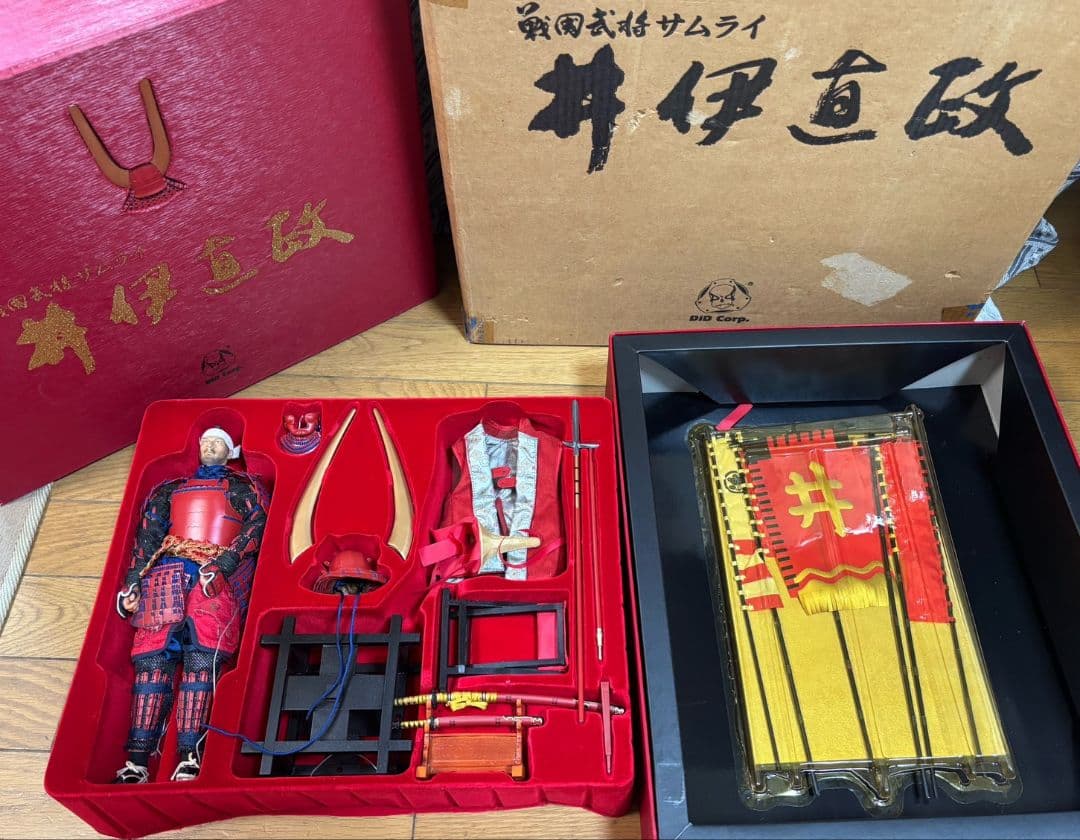 【希少】井伊直政　いいなおまさ　サムライ フィギュアセット　DID Corp製