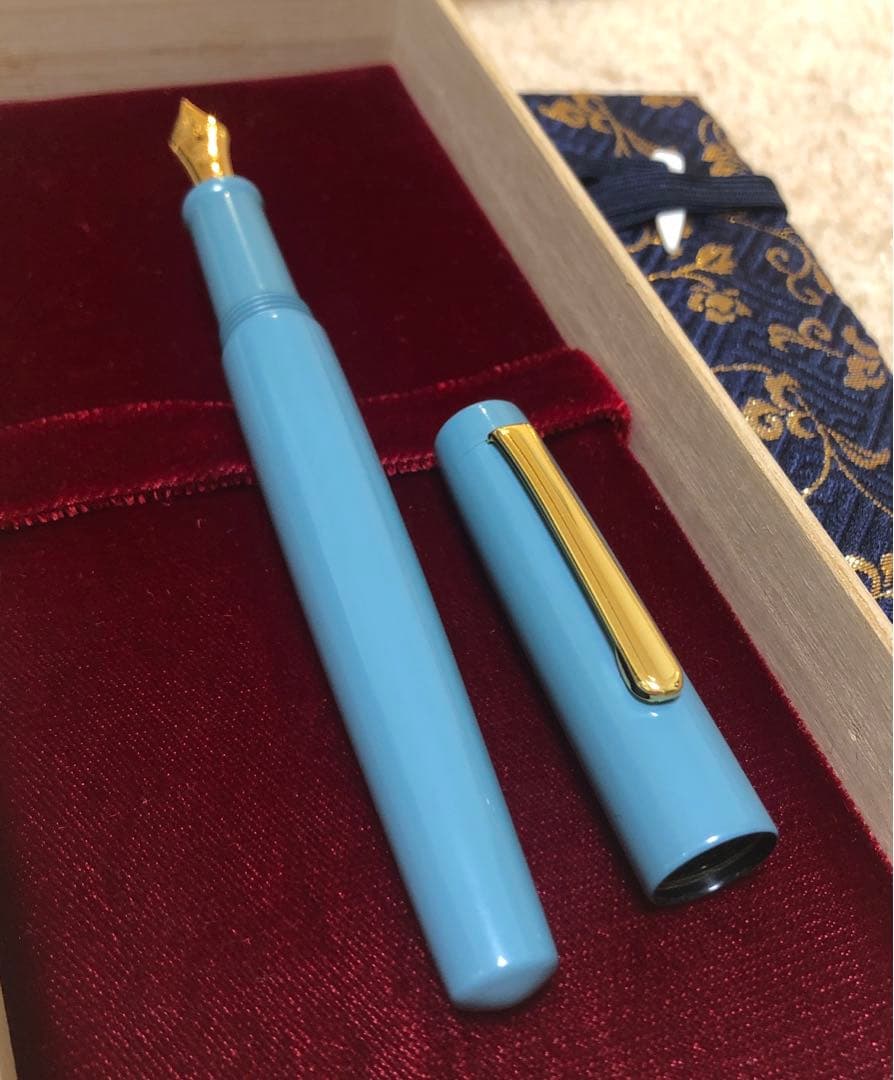中屋万年筆　ネオスタンダード　天色（特別色•限定品）