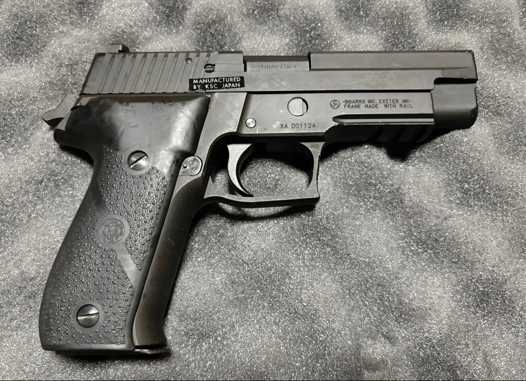 KSC SIG P226R システム7 ラバーグリップ HW