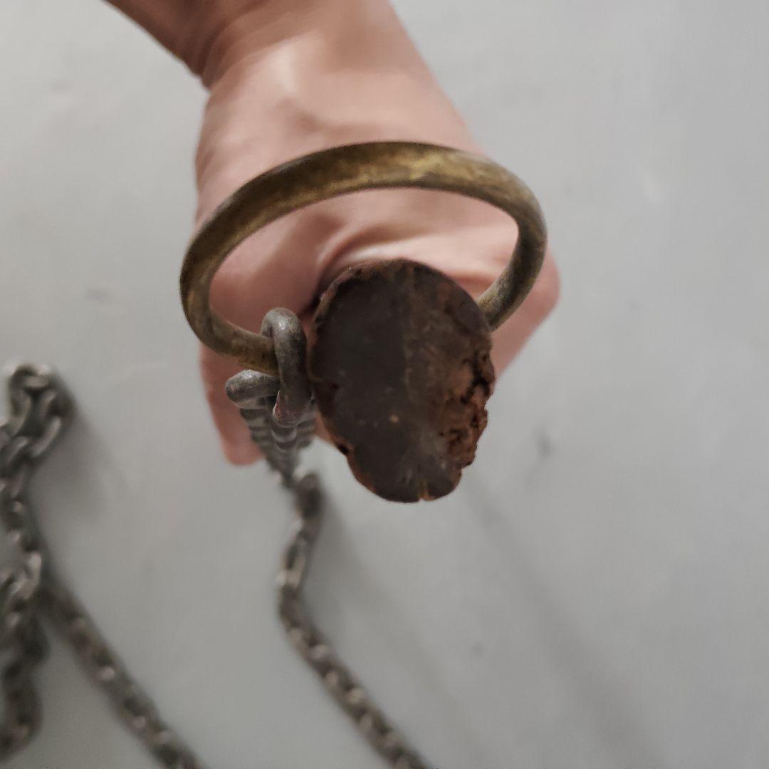 忍者武具 鉄製 鎖鎌 忍具 時代物 万力鎖 分銅鎖 くさりがま 古武術 武器