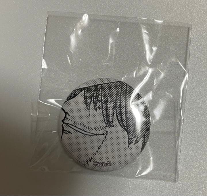 シャンクス オールフェイス ガシャ 缶バッジ 名シーン 横顔 RED