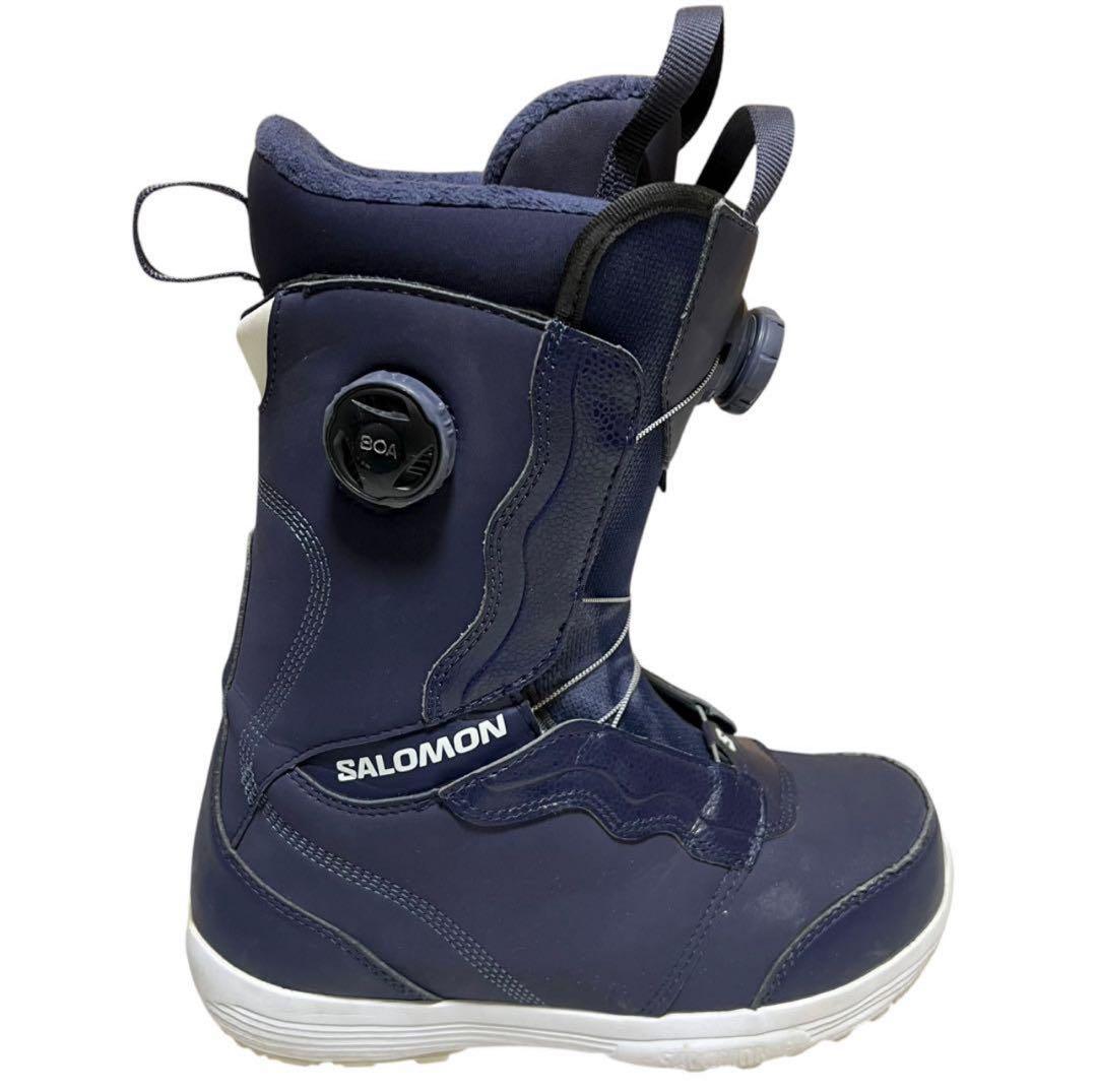 【良品】 スノーボードブーツ ダブルBOA IVY BOA 24 SALOMON