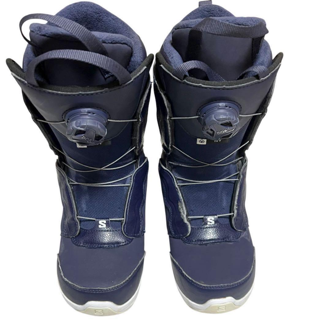 【良品】 スノーボードブーツ ダブルBOA IVY BOA 24 SALOMON