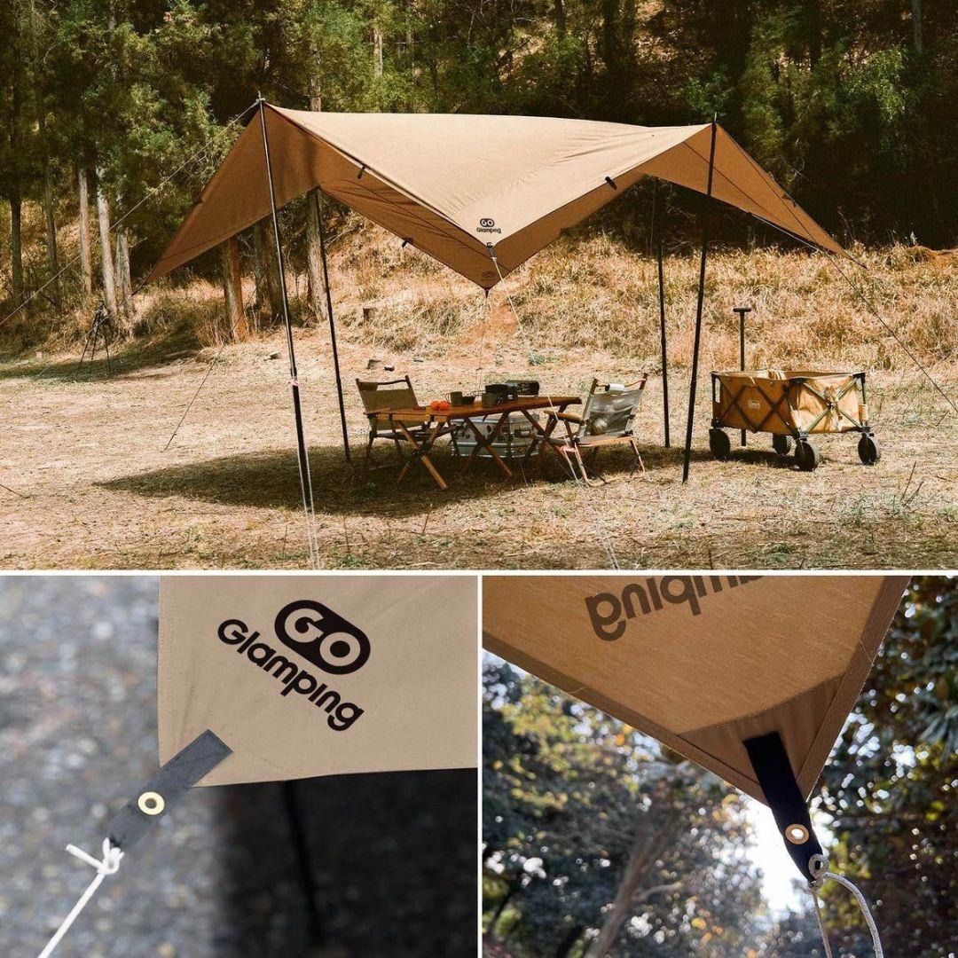 GOGlamping HENGEN スクエア タープ 正方形 レクタタープ TC