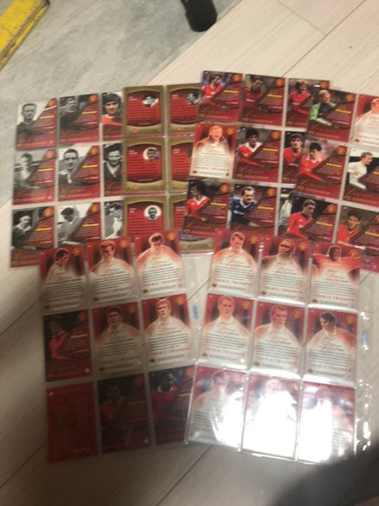 サッカー　マンU カード