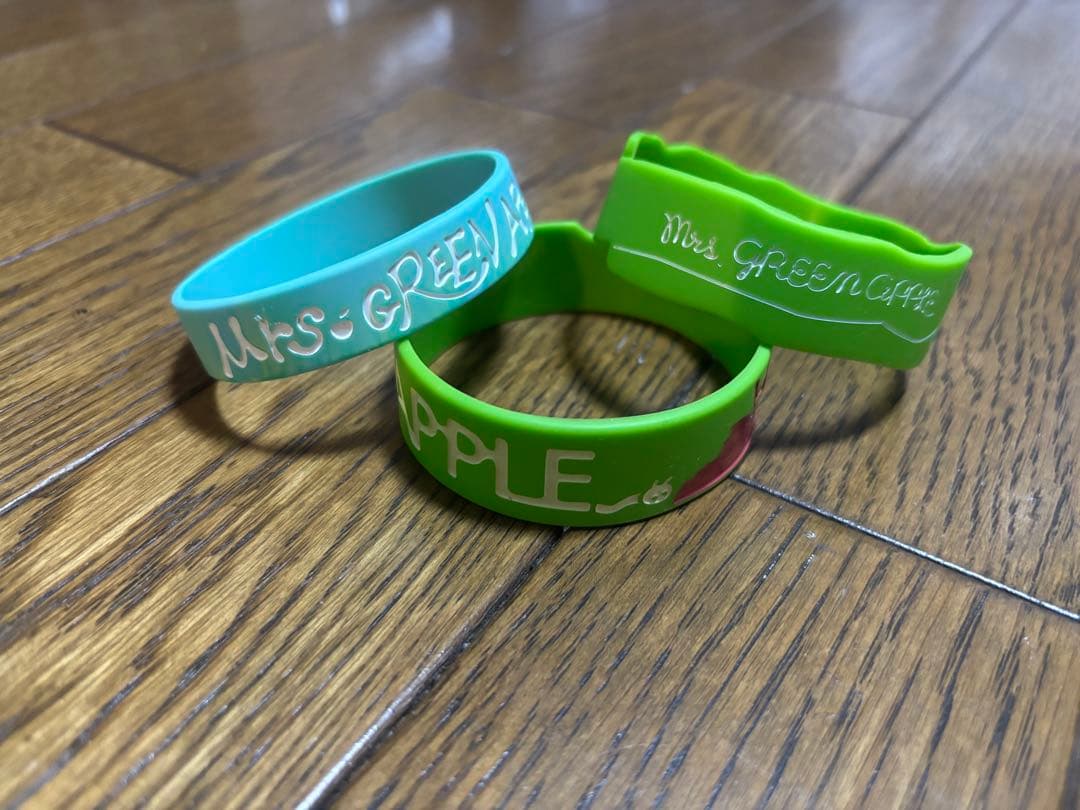 ま*な様 の*あ様 Mrs. GREEN APPLE ラバーバンド 3点セット