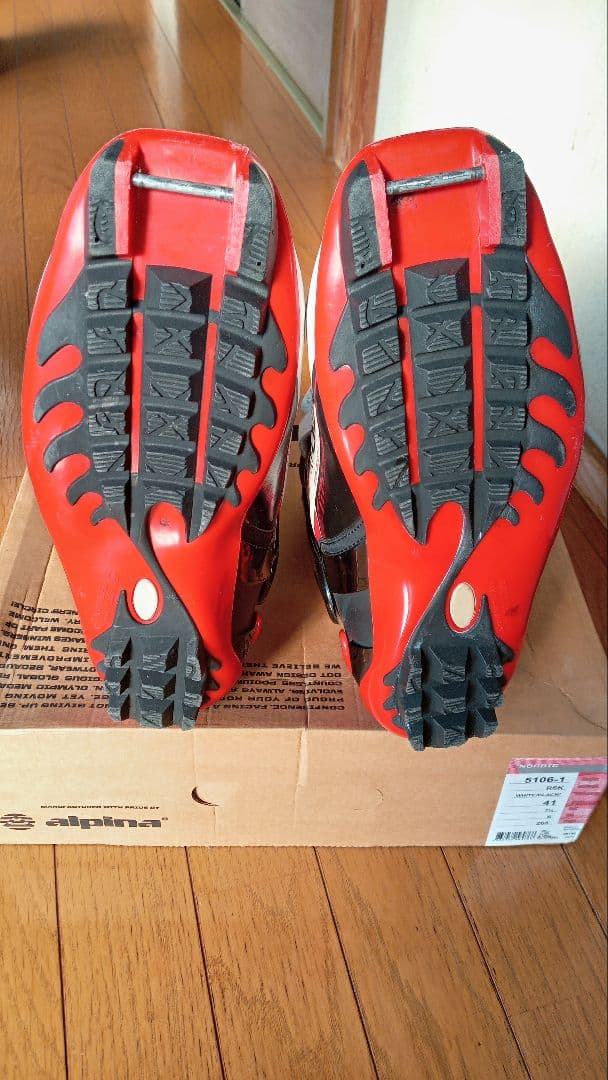 アルピナALPINAクロカンフリー用スケーティングブーツEU41