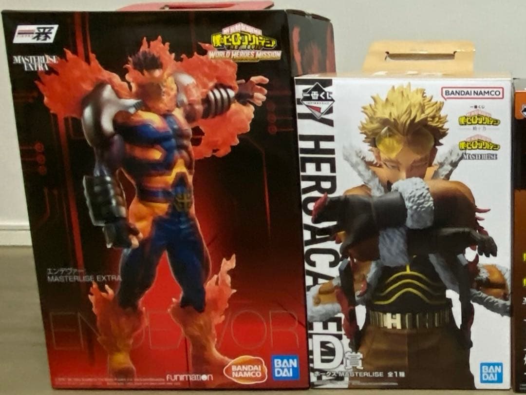 2体 一番くじ エンデヴァー ホークス フィギュア ヒロアカ